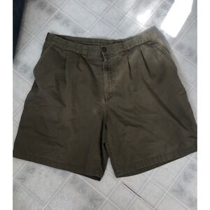 Patagonia Vintage 90's Shorts Mens 36 Khaki Chino  Sz 36 Pleated Front Outdoors